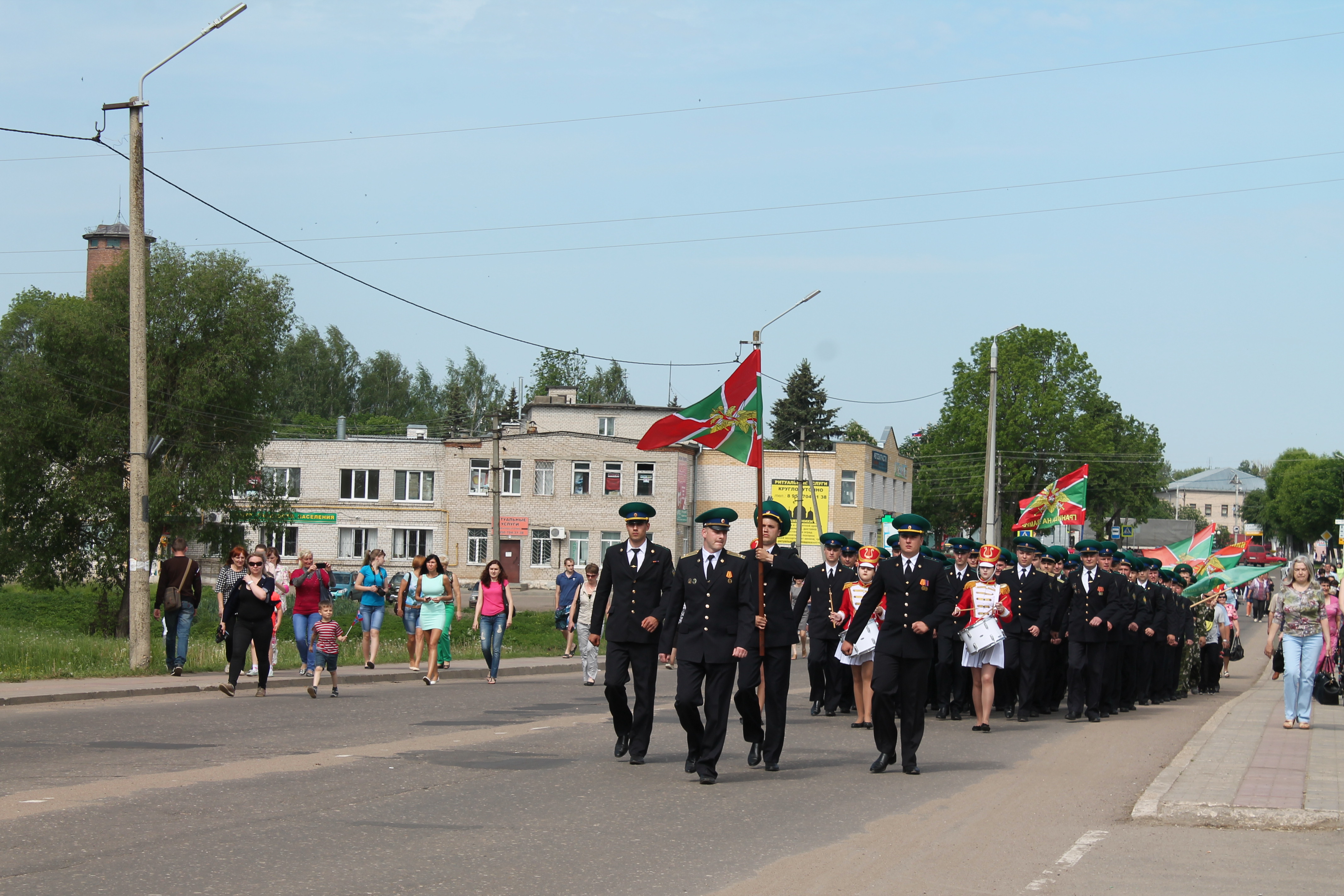 Сегодня в городе Рудне отметили День пограничника